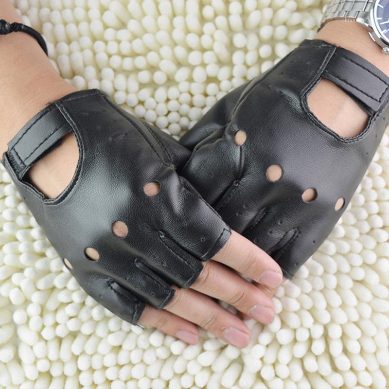 Fingerless Gloves 1 Pair Unisex Fashion Black Outdoor Sport PU Leather Solid Driving Punk Half Finger1
Fingerless Gloves 1 Pair Unisex Fashion Black Outdoor Sport PU Leather Solid Driving Punk Half Finger1