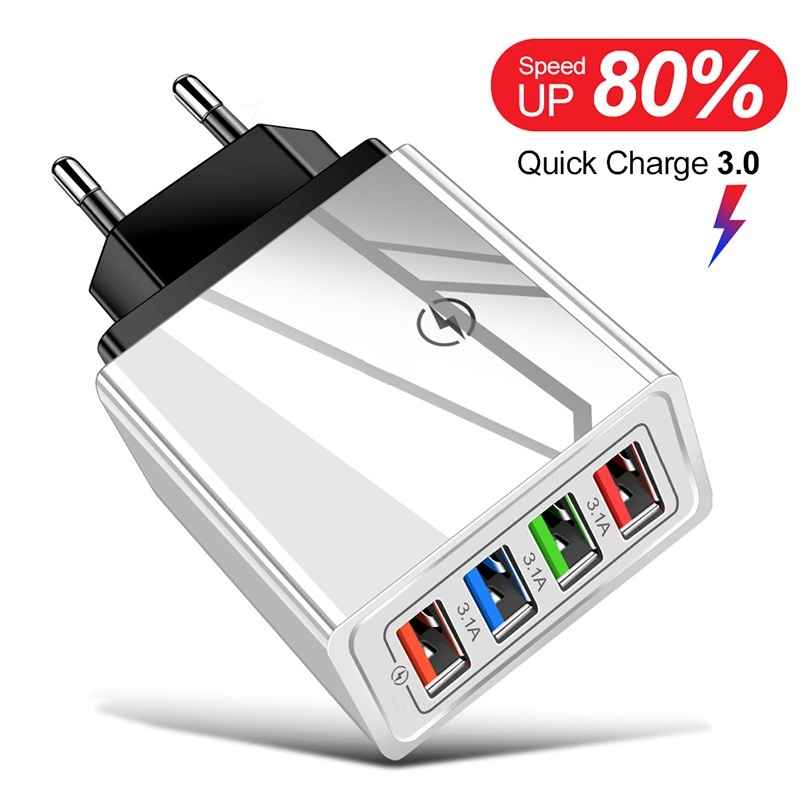 EU/US Plug USB Charger Quick Charge 3.0 For Phone Adapter for Huawei Mate 30 Tablet Portable Wall Mobile Charger Fast Charger
EU/US Plug USB Charger Quick Charge 3.0 For Phone Adapter for Huawei Mate 30 Tablet Portable Wall Mobile Charger Fast Charger