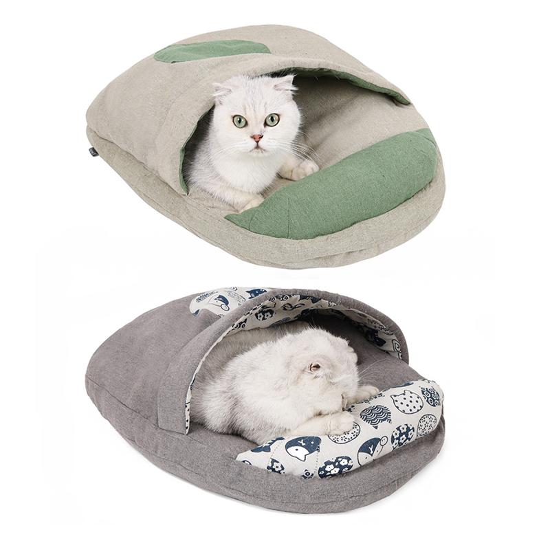 Pet Cat Bed Winter Warm Cat House Puppy Kennel Nest Cave Mat Pad Sleeping Beds for Small Cats Dogs Puppy Pet Supplies
Pet Cat Bed Winter Warm Cat House Puppy Kennel Nest Cave Mat Pad Sleeping Beds for Small Cats Dogs Puppy Pet Supplies