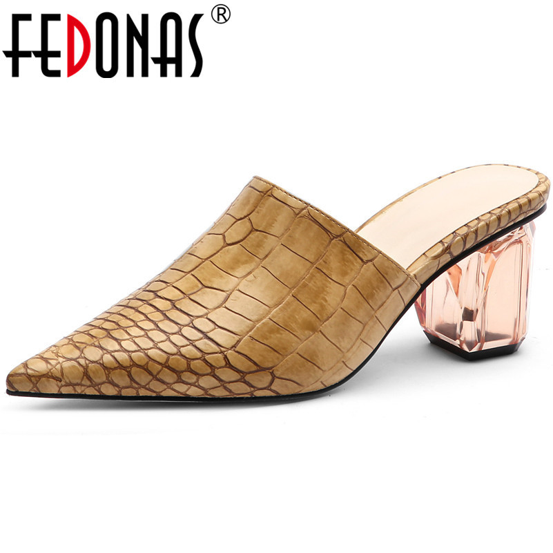 FEDONAS Women Spring Animal Prints Synthetic Leather Pumps Sexy Pointed Toe Rome Plus Size High Heels Party Shoes Woman Mules J1215, Black
FEDONAS Women Spring Animal Prints Synthetic Leather Pumps Sexy Pointed Toe Rome Plus Size High Heels Party Shoes Woman Mules J1215, Black
