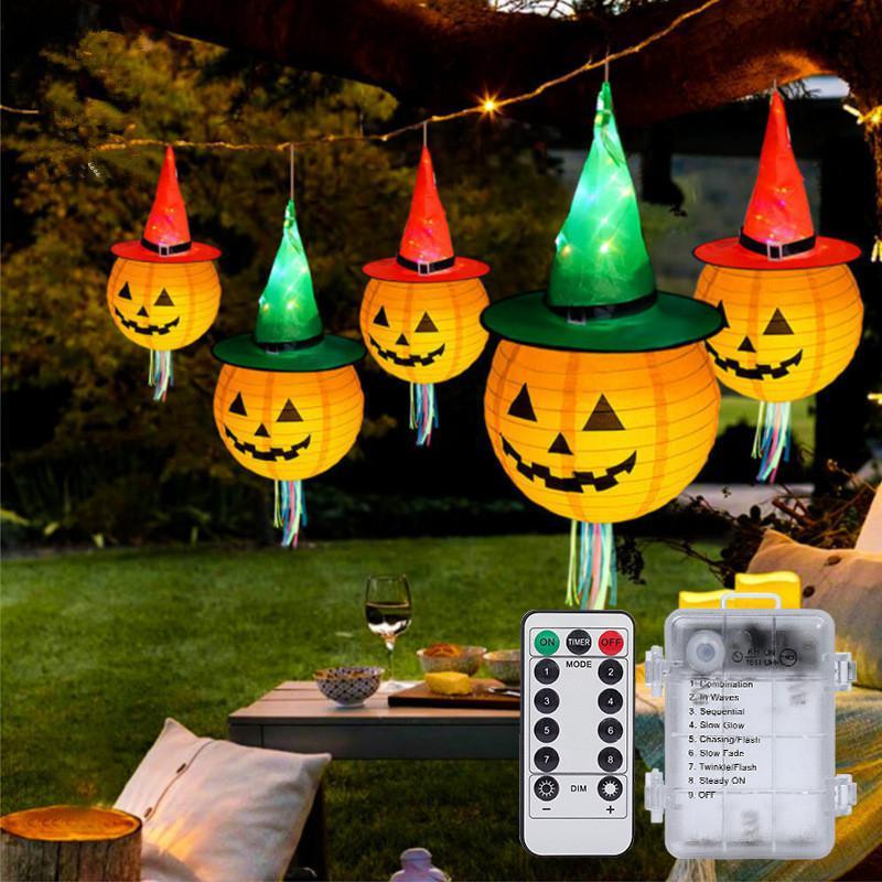 Glowing Witch Hat String Light for Halloween Ghost Festival Decoration Lamp
Glowing Witch Hat String Light for Halloween Ghost Festival Decoration Lamp