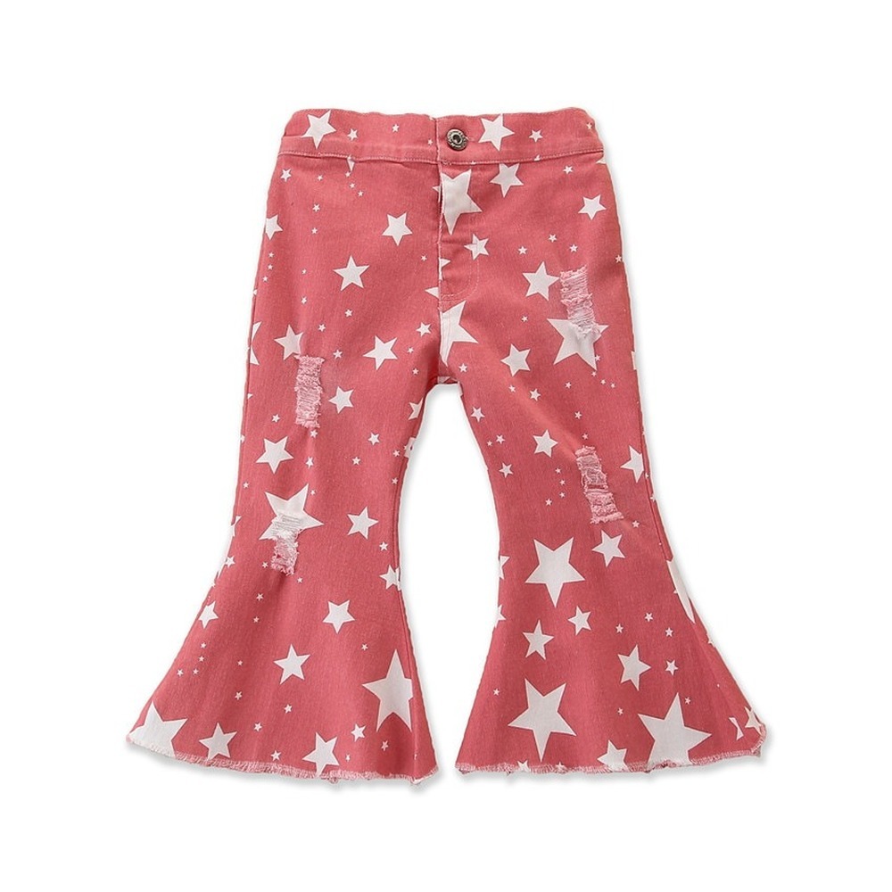 Holes Ripped Print Star Girl Flare Pants 2020 Children Toddler Kids Baby Solid Cute Long Denim Bell-Bottomed Trouser for Clothes F1215, 206034pink
Holes Ripped Print Star Girl Flare Pants 2020 Children Toddler Kids Baby Solid Cute Long Denim Bell-Bottomed Trouser for Clothes F1215, 206034pink