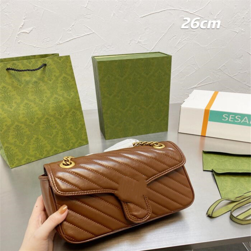 luxurys bags Fashion designers G womens High Quality CrossBody Flap Handbag Chains Real leather ladies Shoulder Bag purse Cross Body Clutch Handbags, Brown
luxurys bags Fashion designers G womens High Quality CrossBody Flap Handbag Chains Real leather ladies Shoulder Bag purse Cross Body Clutch Handbags, Brown