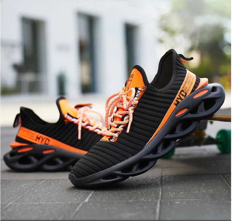 sport shoes men sneakers zapatillas hip hop casual air mesh shoes STREETWEAR college HYD 662 201217 - view 4
