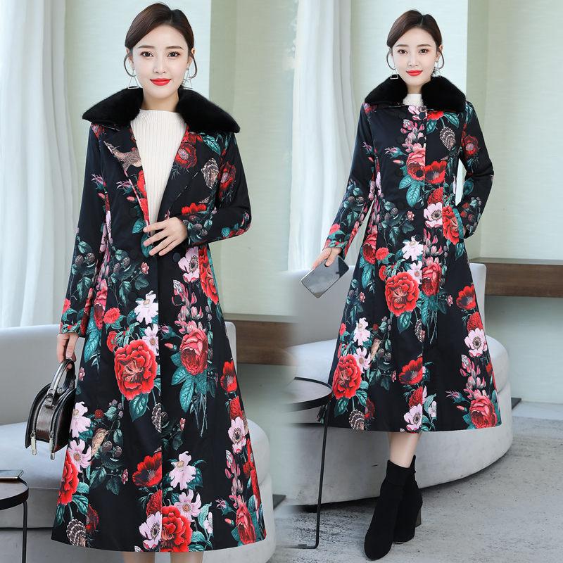 2021 Winter Clothes For Women Plus Size Loose Retro Printed Cotton-Padded Jacket Fashion Long Thickened Slim Parka Overcoat y301, Floral
2021 Winter Clothes For Women Plus Size Loose Retro Printed Cotton-Padded Jacket Fashion Long Thickened Slim Parka Overcoat y301, Floral