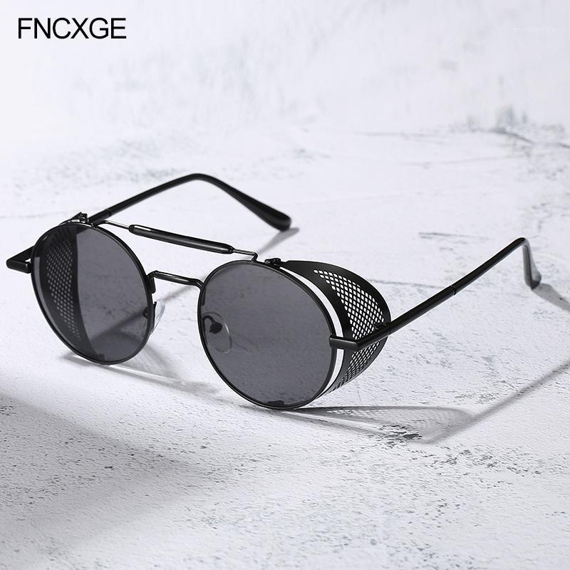 2020 Steampunk Sunglasses Men Women Round Sun Glasses Retro Vintage Designer Punk Glasses Shades UV Protection1
2020 Steampunk Sunglasses Men Women Round Sun Glasses Retro Vintage Designer Punk Glasses Shades UV Protection1