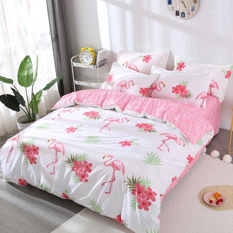 Pink Flamingo 4pcs Kid Bed Cover Set Cartoon Duvet Cover Adult Child Bed Sheets And Pillowcases Comforter Bedding Set 2TJ-J0031, 2tj-61003-008
Pink Flamingo 4pcs Kid Bed Cover Set Cartoon Duvet Cover Adult Child Bed Sheets And Pillowcases Comforter Bedding Set 2TJ-J0031, 2tj-61003-008