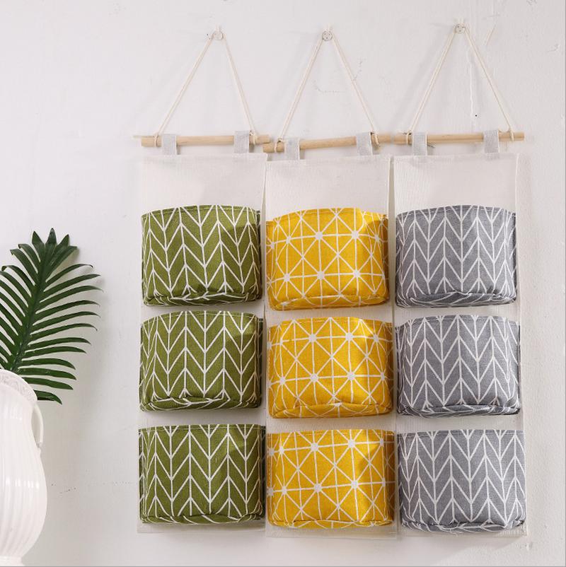 3 Pockets Wall Door Hanging Organizer Storage Bags Cotton Linen Bedroom Home Decor Closet Hang Sundries Cosmetics Toy Organizers, 16
3 Pockets Wall Door Hanging Organizer Storage Bags Cotton Linen Bedroom Home Decor Closet Hang Sundries Cosmetics Toy Organizers, 16