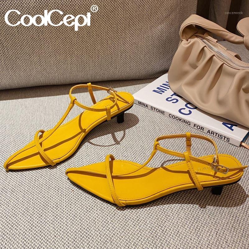CoolCept 2020 Women Fashion Shoes Sandals Pointed Toe Gladiator Shoes Buckle Strap Casual Ladies Footwear Size 35-391, Yellow 
CoolCept 2020 Women Fashion Shoes Sandals Pointed Toe Gladiator Shoes Buckle Strap Casual Ladies Footwear Size 35-391, Yellow