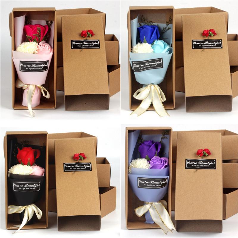 Valentine's Day Creative Simulation Rose Bath Body Soap Bouquet Wedding Party Decoration Wedding Valentine's Day Gift Flower Box
Valentine's Day Creative Simulation Rose Bath Body Soap Bouquet Wedding Party Decoration Wedding Valentine's Day Gift Flower Box