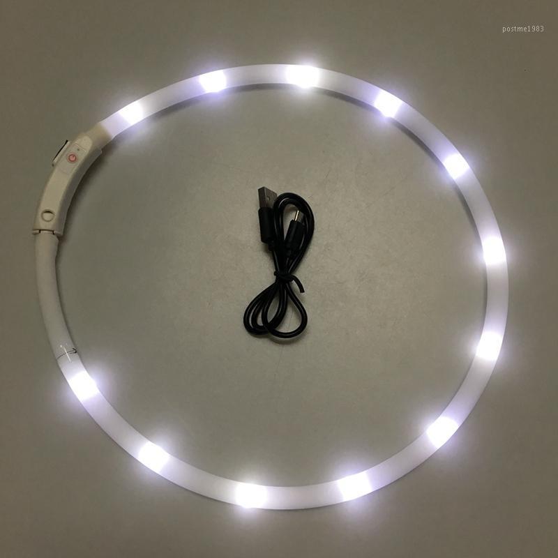 USB Charging Pet LED Lamp Collar Pet Night Walking Safety Warning Supplies1