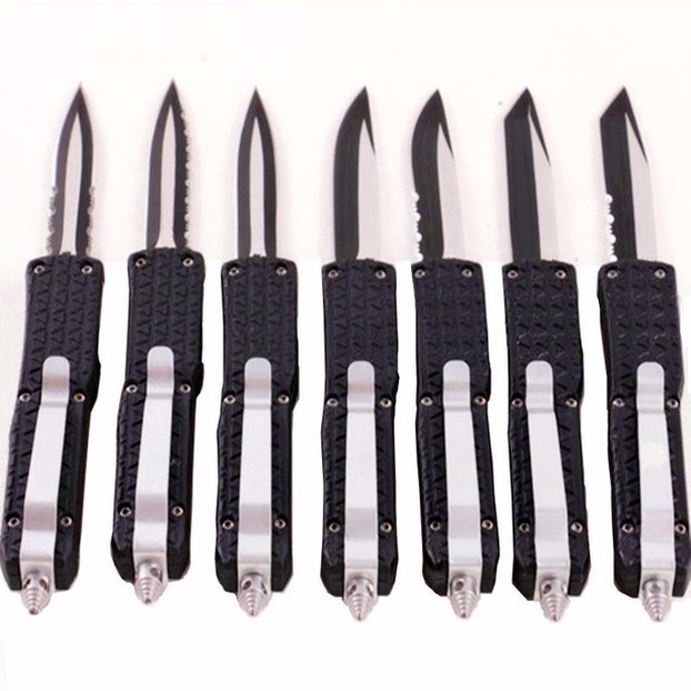 small D07 7 inch 7 models double action Hunting Folding Pocket Knife automatic auto Survival collection Knife Xmas gift pocket tool
small D07 7 inch 7 models double action Hunting Folding Pocket Knife automatic auto Survival collection Knife Xmas gift pocket tool