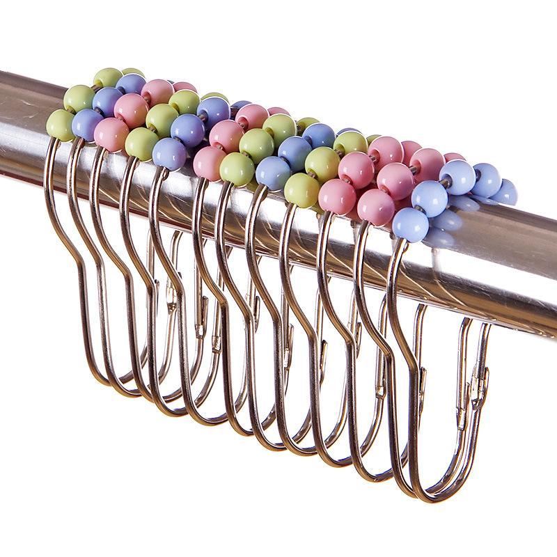 Pack of 12 Shower Curtain Rings Hooks Stainless Steel Rustproof Hooks for Bathroom KSI999
Pack of 12 Shower Curtain Rings Hooks Stainless Steel Rustproof Hooks for Bathroom KSI999