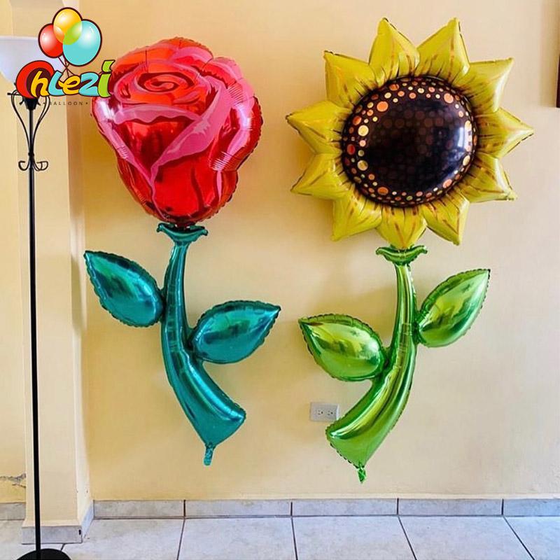 3pcs Rose Flower Sunflower Foil Balloons Wedding Party Decoration Adult Kids Birthday Party Decoration Air Globos baby shower
3pcs Rose Flower Sunflower Foil Balloons Wedding Party Decoration Adult Kids Birthday Party Decoration Air Globos baby shower