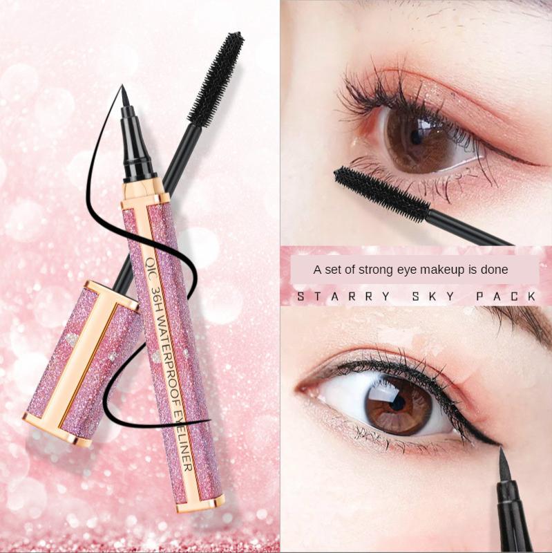 1Set Eyeliner Mascara Set Waterproof Non-Smudge Makeup Cosmetic Eyeliner, 1pc eyeliner
1Set Eyeliner Mascara Set Waterproof Non-Smudge Makeup Cosmetic Eyeliner, 1pc eyeliner