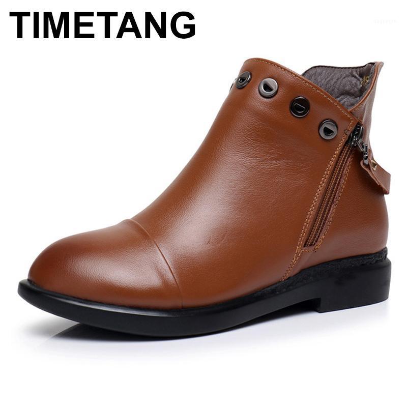 TIMETANG High quality women shoes genuine leather zipper rivets thick heel ankle boots 2020 fashion women boots mar1, Single or plush
TIMETANG High quality women shoes genuine leather zipper rivets thick heel ankle boots 2020 fashion women boots mar1, Single or plush