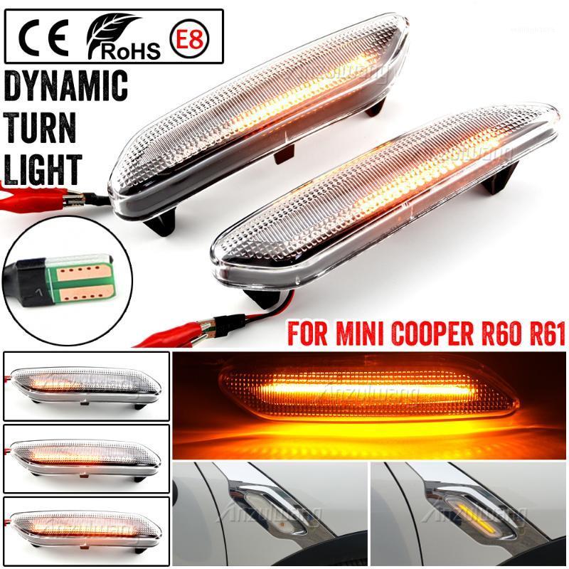 Emergency Lights Pair Flowing Turn Signal Light Dynamic LED Side Marker 12v Lamp Panel For Mini Cooper R60 R61
Emergency Lights Pair Flowing Turn Signal Light Dynamic LED Side Marker 12v Lamp Panel For Mini Cooper R60 R61