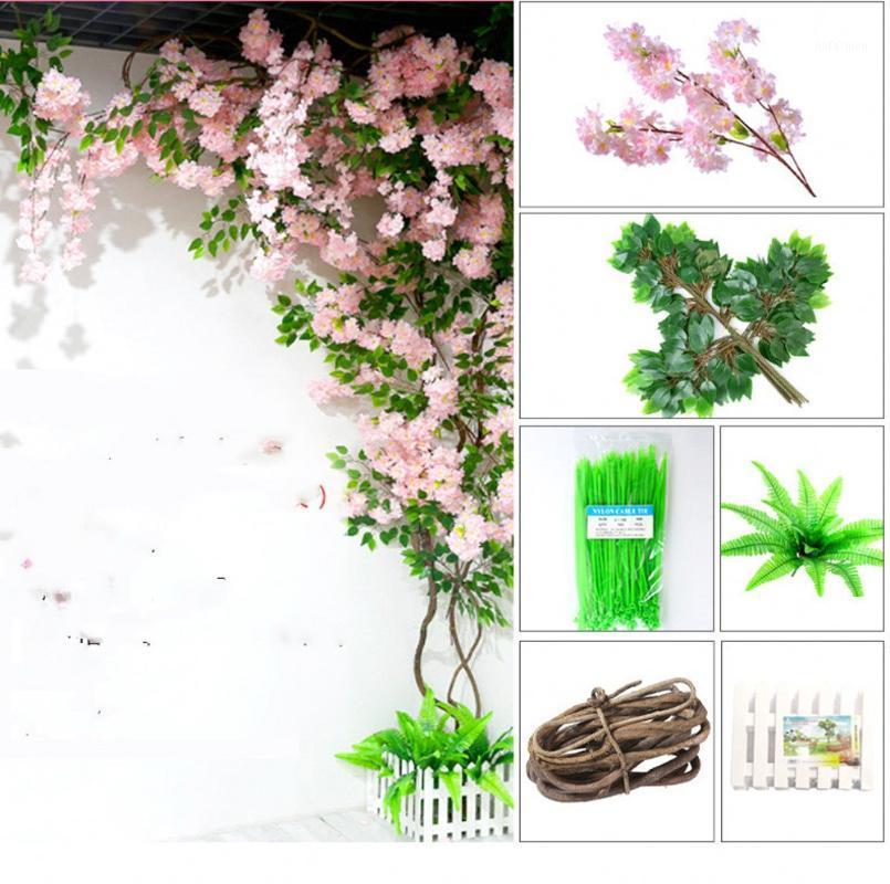 Artificial Cherry tree christmas Tree Stem with Cherry Blossom Flower Dried branches Rattan sets for home wall decoration1, Style 1
Artificial Cherry tree christmas Tree Stem with Cherry Blossom Flower Dried branches Rattan sets for home wall decoration1, Style 1