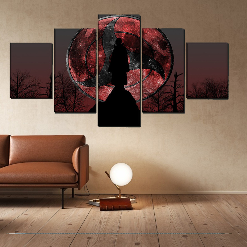 Naruto 5 Piece Uchiha Itachi Wall Art Poster Canvas Painting Modern Living Room Bedroom Home Decorative Modular Picture Cuadros
Naruto 5 Piece Uchiha Itachi Wall Art Poster Canvas Painting Modern Living Room Bedroom Home Decorative Modular Picture Cuadros