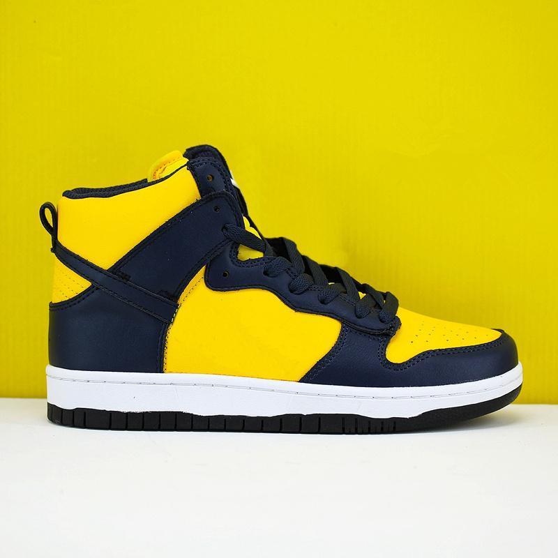 Dunk High Michigan Varsity Maize Midnight Navy Mens Womens Shoes Sports Sneakers With Box, #1
Dunk High Michigan Varsity Maize Midnight Navy Mens Womens Shoes Sports Sneakers With Box, #1