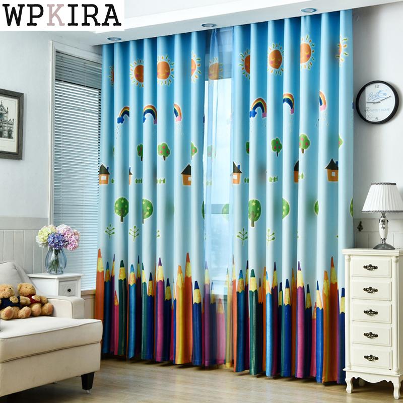 Child Pencil Curtains Cartoon Printed Sheer Voile Curtains Window Screen Kids Room Beroom Tulle Drapes Rideaux 178&20, Thin tulle
Child Pencil Curtains Cartoon Printed Sheer Voile Curtains Window Screen Kids Room Beroom Tulle Drapes Rideaux 178&20, Thin tulle