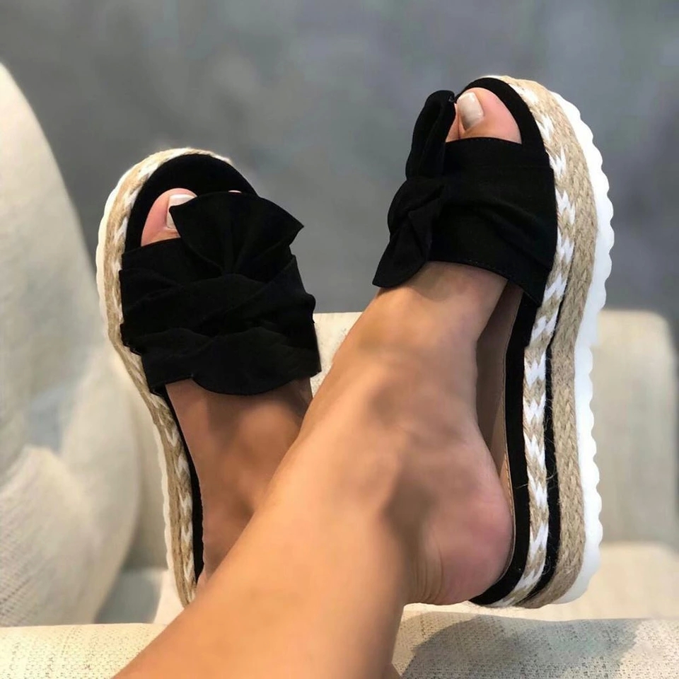 2020 Summer Fashion Sandals Shoes Women Bow Summer Sandals Slipper Indoor Outdoor Flip-flops Beach Shoes Female Slippers #Jq2e, Black
2020 Summer Fashion Sandals Shoes Women Bow Summer Sandals Slipper Indoor Outdoor Flip-flops Beach Shoes Female Slippers #Jq2e, Black