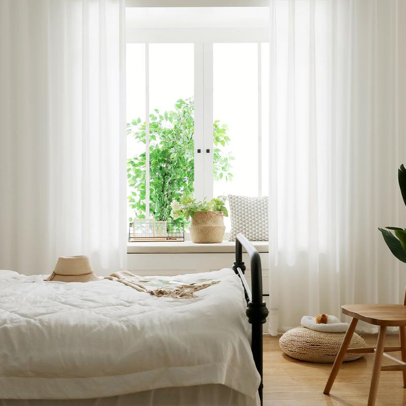 YanYangTian Curtains for the Room Nordic Style Tulle Curtain in the Living Room Decoration Curtain for Bedroom, White
YanYangTian Curtains for the Room Nordic Style Tulle Curtain in the Living Room Decoration Curtain for Bedroom, White