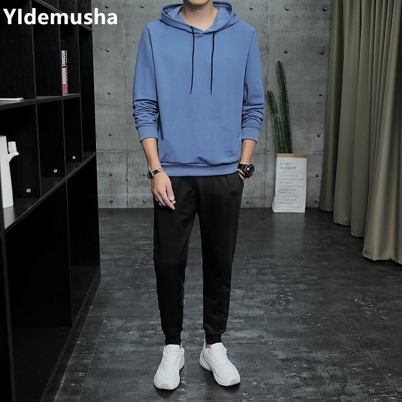 New Spring Autumn Men's Sets 2pcs hoodies+Pants Harajuku Sport Suits Casual Men Sweatshirts Tracksuit Hop-hip Street Sportswear, Black
New Spring Autumn Men's Sets 2pcs hoodies+Pants Harajuku Sport Suits Casual Men Sweatshirts Tracksuit Hop-hip Street Sportswear, Black