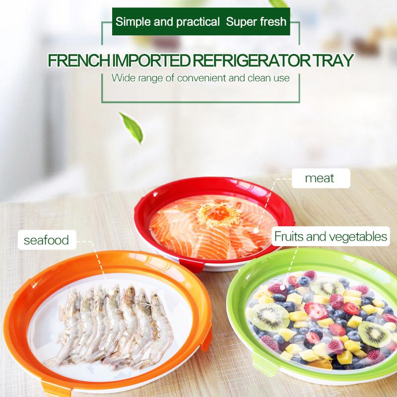 Creative Kitchen Holder Preservation Box Home Space Saving Decorative See-Through Sealed Fruit Lid Container 
Creative Kitchen Holder Preservation Box Home Space Saving Decorative See-Through Sealed Fruit Lid Container
