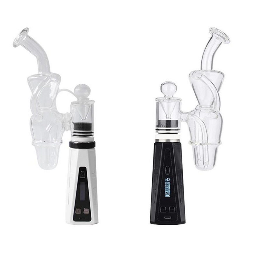 Genuine Greenlightvapes G9 Epro Dab Rig 3000mAh Large Battery Concentrate Vaporizer Wax Device Vape Kit with Tempearture Control Fast Heat, White
Genuine Greenlightvapes G9 Epro Dab Rig 3000mAh Large Battery Concentrate Vaporizer Wax Device Vape Kit with Tempearture Control Fast Heat, White