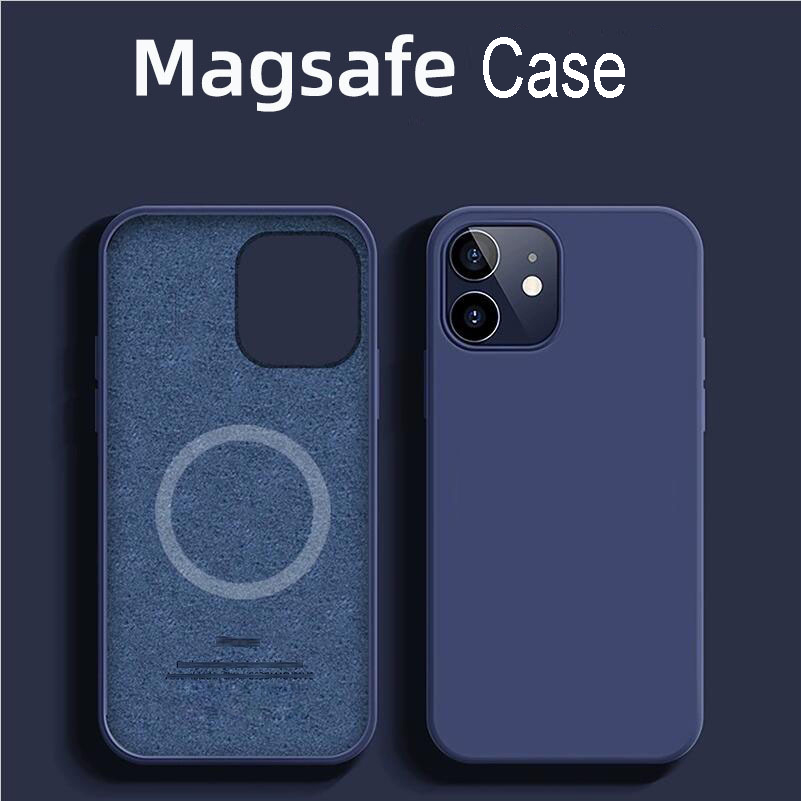 Original Case For iPhone 12 Pro Case Mag Safe Wireless Charge Liquid Silicone Case for iPhone 12 Pro Max Animation
Original Case For iPhone 12 Pro Case Mag Safe Wireless Charge Liquid Silicone Case for iPhone 12 Pro Max Animation