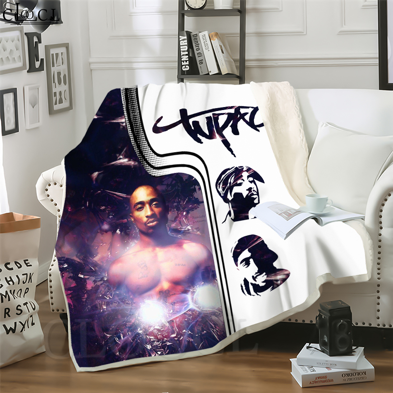 CLOOCL Rapper 2Pac 3D Print Street Style Air Conditioning Blanket Sofa Teens Bedding Throw Blankets Plush Quilt
CLOOCL Rapper 2Pac 3D Print Street Style Air Conditioning Blanket Sofa Teens Bedding Throw Blankets Plush Quilt