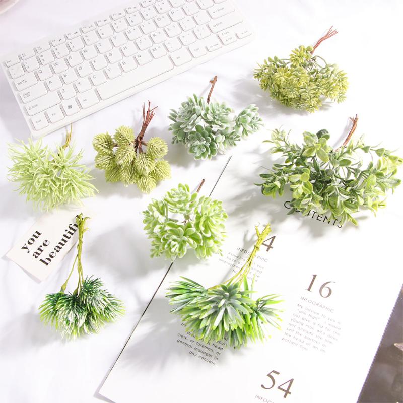 6 Pcs DIY Artificial Plastic Flowers Fake Grass Plants Wedding For Scrapbooking Wreath Wedding Home Decoration Party Supplies, S1
6 Pcs DIY Artificial Plastic Flowers Fake Grass Plants Wedding For Scrapbooking Wreath Wedding Home Decoration Party Supplies, S1