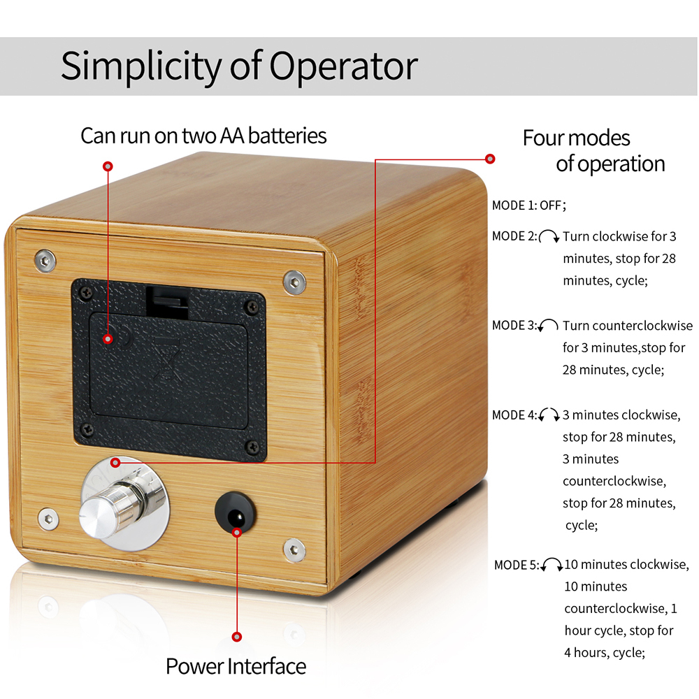 Watch Winder Box Automatic Watch Winder Accessories Display Mechanical Rotating Uhrenbeweger Leather for automatic watches LJ201123