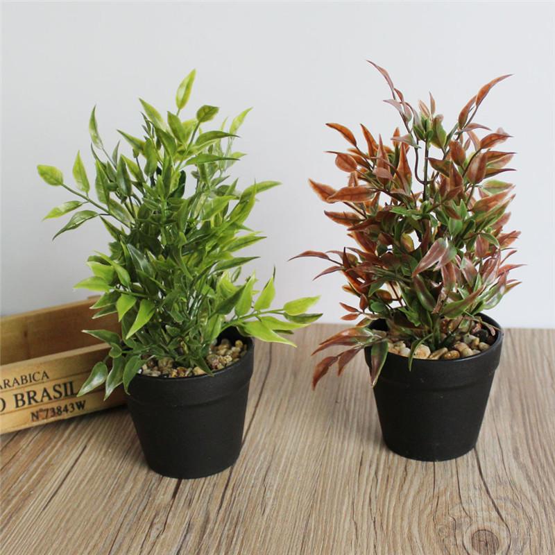 Artificial Potted Green Leaves Plant + Black Plastic Flowerpot Home Desktop Wedding Xmas Party Decoration
Artificial Potted Green Leaves Plant + Black Plastic Flowerpot Home Desktop Wedding Xmas Party Decoration