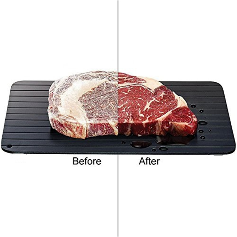 DHL Free Defrosting Tray for Frozen Food Thawing Plate Defrost Meat/Frozen Food Quickly Without Any Other Tools
DHL Free Defrosting Tray for Frozen Food Thawing Plate Defrost Meat/Frozen Food Quickly Without Any Other Tools