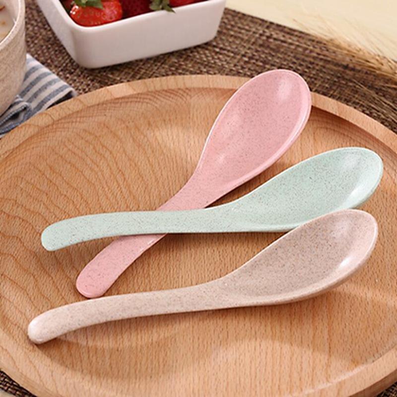 Household Small Spoon Beverage Soup Bowl Tableware Spoon Wheat Fiber Material Kitchen Tableware Accessories
Household Small Spoon Beverage Soup Bowl Tableware Spoon Wheat Fiber Material Kitchen Tableware Accessories