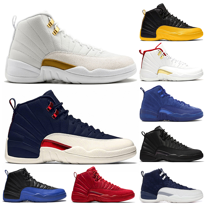 OVO FIBA game royal 12 12s Mens Shoes Michigan University Blue Gym Red Reverse Taxi Bulls CNY Wool Mens Trainers Sneakers
OVO FIBA game royal 12 12s Mens Shoes Michigan University Blue Gym Red Reverse Taxi Bulls CNY Wool Mens Trainers Sneakers