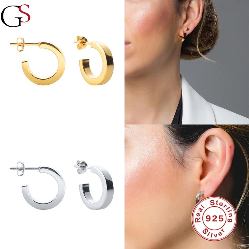 GS 2021 Trend C-shape Piercing Simple Luxury Earring For Women 925 Sterling Silver Stud Earring Support Reseller Customization
GS 2021 Trend C-shape Piercing Simple Luxury Earring For Women 925 Sterling Silver Stud Earring Support Reseller Customization