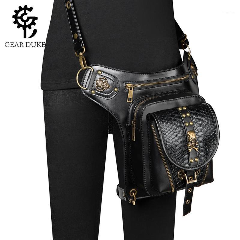 New Fashion PU Leather Steampunk Retro Waist Bag for Women Men Multi-function Black Travel Motorcycle Crossbody Chest Fanny Pack1, Sky blue
New Fashion PU Leather Steampunk Retro Waist Bag for Women Men Multi-function Black Travel Motorcycle Crossbody Chest Fanny Pack1, Sky blue