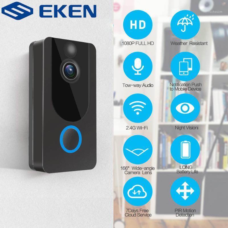 1080P Smart WiFi Video Doorbell Camera Visual Intercom with Chime IP Door Bell Wireless Home Security CameraFree cloud storage1
1080P Smart WiFi Video Doorbell Camera Visual Intercom with Chime IP Door Bell Wireless Home Security CameraFree cloud storage1