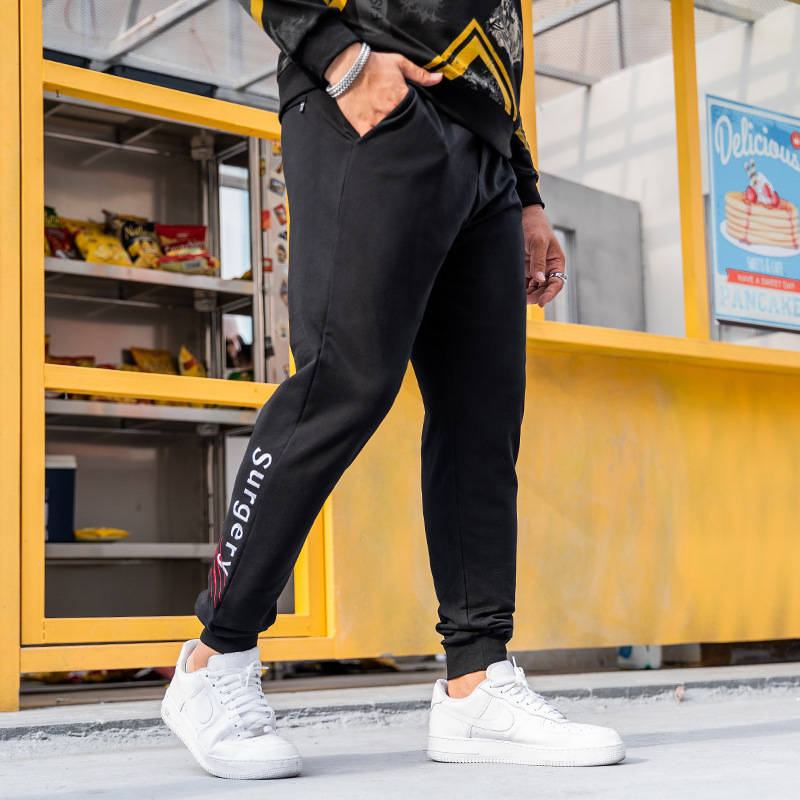 plus Big Size Youth Breathable Autumn Popular Autumn Fat Male Pants Spuerpang Straight Cylinder Teenagers T200422