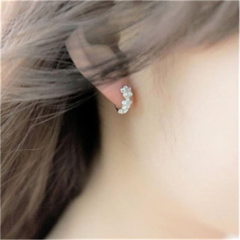 2020 Women Flower Plated Crystal Rhinestone Earrings simple elegant brinco Ohrring brincos para as mulheres A1
2020 Women Flower Plated Crystal Rhinestone Earrings simple elegant brinco Ohrring brincos para as mulheres A1