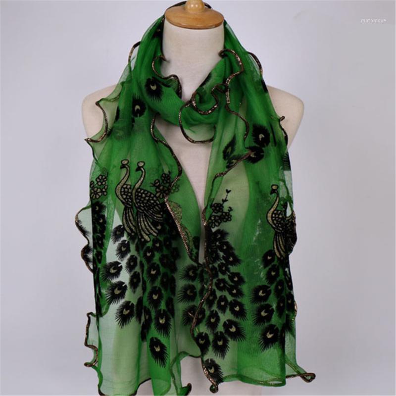 New Design Women Chiffon Peacock Feather Flower Embroidered Lace Stylish Scarf Long Soft Wrap Shawl Ladies Scarf1
New Design Women Chiffon Peacock Feather Flower Embroidered Lace Stylish Scarf Long Soft Wrap Shawl Ladies Scarf1