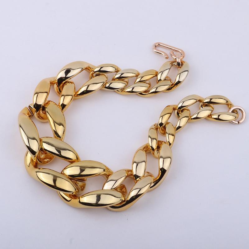 FishSheep Gold Color Acrylic Big Choker Necklace For Women Vintage Plastic Chunky Chain Collar Pendant Necklaces Fashion Jewelry
FishSheep Gold Color Acrylic Big Choker Necklace For Women Vintage Plastic Chunky Chain Collar Pendant Necklaces Fashion Jewelry