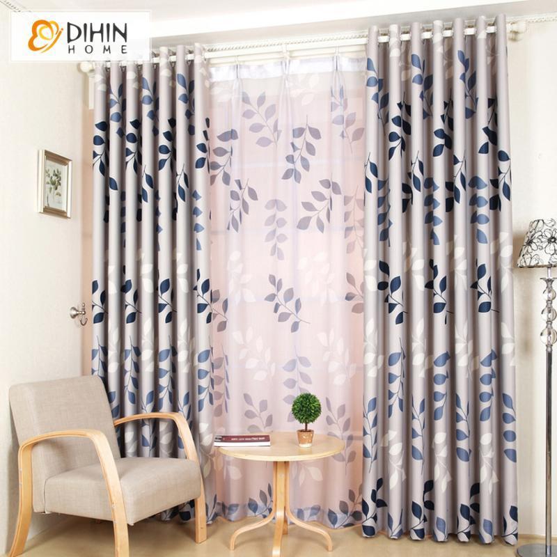 DIHIN HOME Pastoral Blackout Curtain Window Shade Sheer Voile Curtains Drapes For Living Room1, Tulle
DIHIN HOME Pastoral Blackout Curtain Window Shade Sheer Voile Curtains Drapes For Living Room1, Tulle