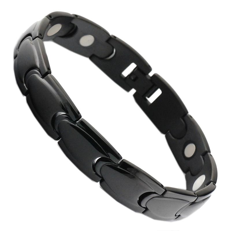 Wollet Jewelry Birthday Gift for Boyfriend Dad Men Energy Health Germanium Black Stainless Steel Magnetic Bracelet For Men
Wollet Jewelry Birthday Gift for Boyfriend Dad Men Energy Health Germanium Black Stainless Steel Magnetic Bracelet For Men