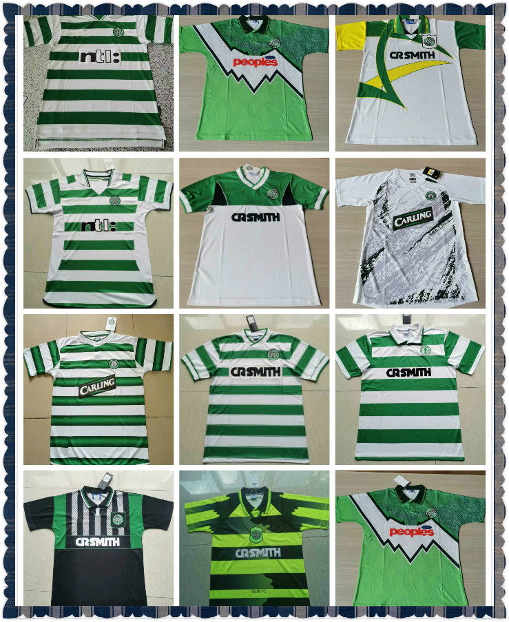 Retro 05-07 97-99 89-91 Celtic Soccer Jerseys Larsson Nakamura Burley Keane Classic The Celts Shirt Vintage Kit, Black;yellow
Retro 05-07 97-99 89-91 Celtic Soccer Jerseys Larsson Nakamura Burley Keane Classic The Celts Shirt Vintage Kit, Black;yellow