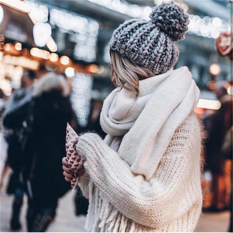 Women Winter Knit Hat Tough Solid Fleece Lined Headwear Cable Knit Beanie Hats Chunky Pom Hats Chunky Knitted Rib Hat #YJ1
Women Winter Knit Hat Tough Solid Fleece Lined Headwear Cable Knit Beanie Hats Chunky Pom Hats Chunky Knitted Rib Hat #YJ1
