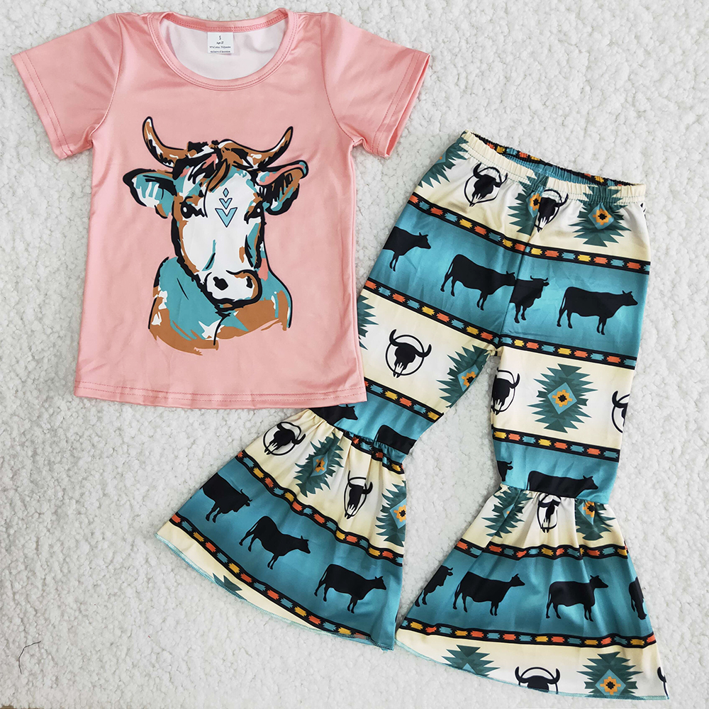 RTS Kids Designer Clothes Girls Summer Boutique Outfits Wholesale Children Clothes Sets Hot Sale Toddler Girls Clothing Bell Bottom Outfits, Multi
RTS Kids Designer Clothes Girls Summer Boutique Outfits Wholesale Children Clothes Sets Hot Sale Toddler Girls Clothing Bell Bottom Outfits, Multi
